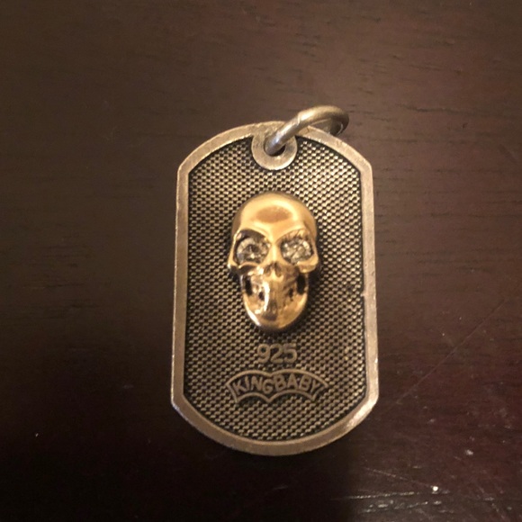 dog tag skull